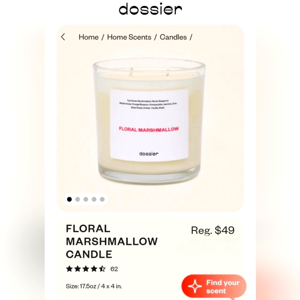 Dossier Candle